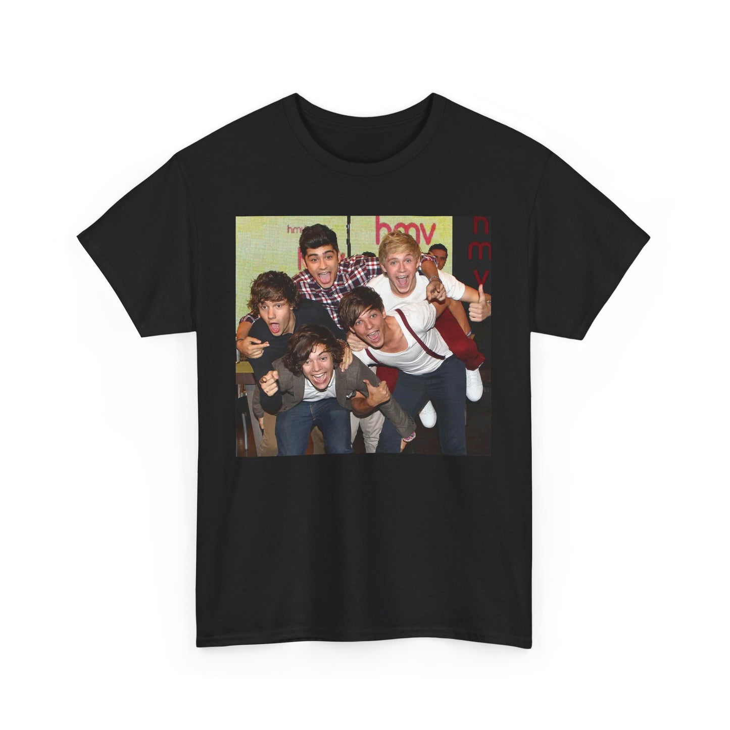 Fetus One Direction, 1D, Harry Styles, Liam Payne, Louis Tomlinson, Niall Horan, Zayn Malik, Unisex Heavy Cotton Tee